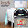 Mgs Baby Folding Mat Play Foam Crawl Waterproof Portable Kids Baby Toddler Outdoor or Indoor Use Non Toxic 6x6.5 FUT (Multi Color, Print May Vary), 1-PCS