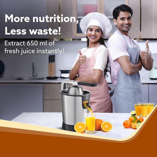 AGARO Regency Electric Citrus Juicer 350W, 650 ml No.34289
