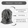 MGS - Garbage Bags 30 Bag Per Roll Medium - 19x21 Inches, Pack of 6 Rolls