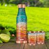 Milton Copper Amaya 1 Bottle & 2 Glass Gift Set
