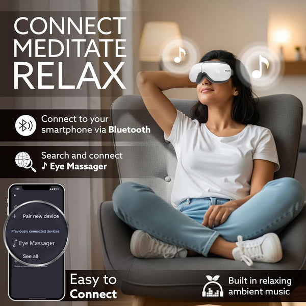 AGARO Supreme Eye Massager with Lukewarm Heat No.34281