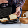 Pigeon by Stovekraft Grill Sandwich Toaster Electric with Fixed Grill Plates | Black | 750W | 1 Year Warranty