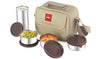 Cello MF Fab Lunch Box ( 3 Steel Container + Steel Glass )