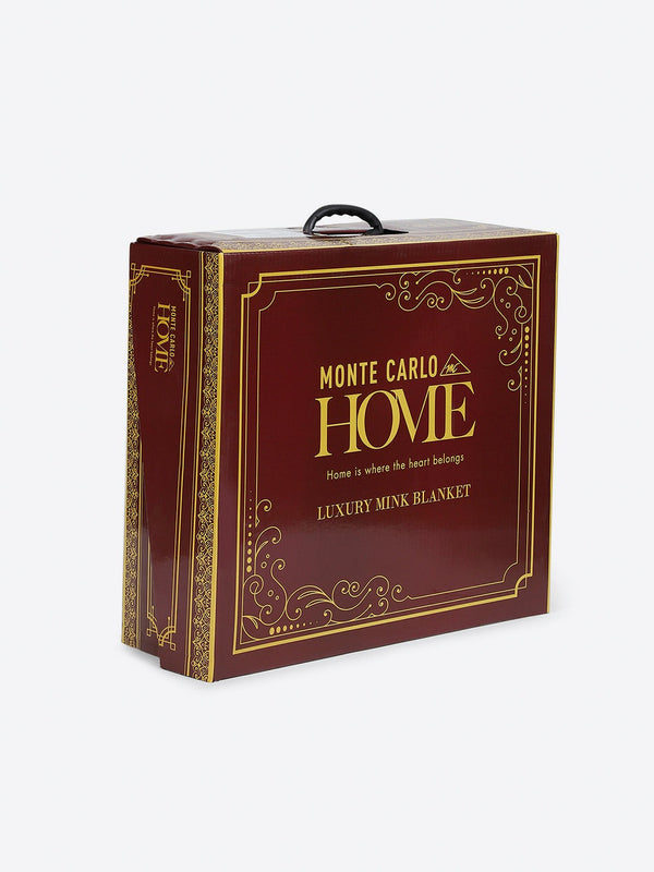 Monte Carlo Relation (575 GSM) Luxury 1 Ply Single Bed Blanket for Mild Winter Size (1.50 m x 2.20 m) 1.9 KG